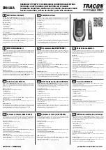 Tracon Electric EM422A User Manual preview