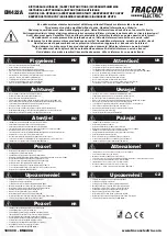 Preview for 2 page of Tracon Electric EM422A User Manual