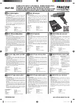 Tracon Electric HLF-02 User Manual preview