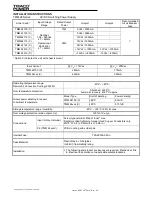 Preview for 1 page of TracoPower TMM 24109 Installation Instructions