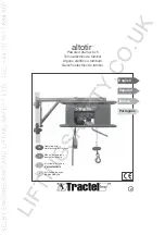 Tractel Group altotir Operating And Maintenance Instructions Manual preview