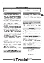 Preview for 3 page of Tractel Group AM53 Operating And Maintenance Instructions Manual