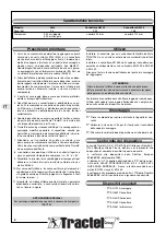 Preview for 8 page of Tractel Group AM53 Operating And Maintenance Instructions Manual