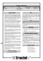 Preview for 18 page of Tractel Group AM53 Operating And Maintenance Instructions Manual