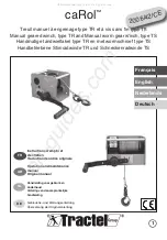 Preview for 1 page of Tractel Group caRol TR Operation And Maintenance Manual