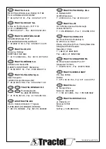 Preview for 36 page of Tractel 251129 Operation And Maintenance Manual