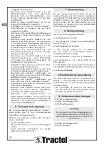 Preview for 22 page of Tractel 251649 Installation, Operating And Maintenance Manual