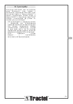 Preview for 71 page of Tractel 251649 Installation, Operating And Maintenance Manual