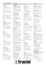 Preview for 72 page of Tractel 251649 Installation, Operating And Maintenance Manual