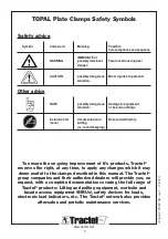 Preview for 3 page of Tractel 50238 User Operating And Inspection Manual