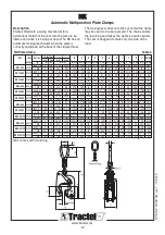 Preview for 12 page of Tractel 50238 User Operating And Inspection Manual