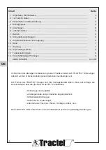 Preview for 20 page of Tractel 5909 Operating And Maintenance Instruction Manual