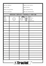 Preview for 31 page of Tractel 5909 Operating And Maintenance Instruction Manual