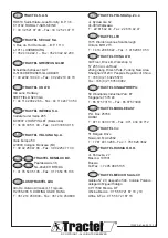 Preview for 32 page of Tractel 5909 Operating And Maintenance Instruction Manual