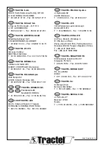 Preview for 64 page of Tractel 86009 Installation, Utilization And Maintenance Manual