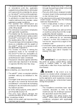 Предварительный просмотр 45 страницы Tractel altotir 200 Operation And Maintenance Manual