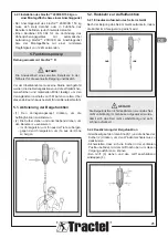 Preview for 25 page of Tractel blocfor 20R ESD User And Maintenance Manual