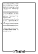 Preview for 114 page of Tractel blocfor 20R ESD User And Maintenance Manual