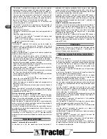 Preview for 8 page of Tractel blocfor AES Series Operating And Maintenance Instructions Manual