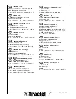 Preview for 64 page of Tractel blocfor AES Series Operating And Maintenance Instructions Manual