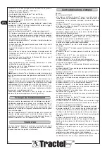 Preview for 4 page of Tractel Blocfor B10 AES Operating And Maintenance Instructions Manual