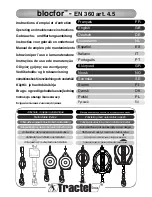 Предварительный просмотр 1 страницы Tractel Blocfor B10 SR AES Operating And Maintenance Instructions Manual