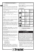 Preview for 10 page of Tractel Blocfor Installation, Operating And Maintenance Manual