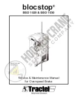 Предварительный просмотр 1 страницы Tractel blocstop BSO 1020 Service Maintenance Manual