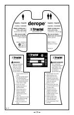 Preview for 15 page of Tractel derope Up A Use And Maintenance Instructions