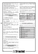 Preview for 92 page of Tractel dynafor Industrial 1 Installation, Operating And Maintenance Manual