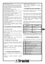 Preview for 99 page of Tractel dynafor Industrial 1 Installation, Operating And Maintenance Manual