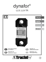 Tractel Dynafor LLX Operation And Maintenance Manual preview