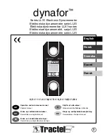 Tractel dynafor LLX1 0.5 t Operation And Maintenance Manual preview