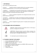 Preview for 4 page of Tractel Dynarope HF36/3/LPT Operation And Maintenance Manual