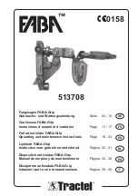 Tractel FABA 132298 Operating And Maintenance Instructions Manual предпросмотр