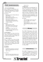 Предварительный просмотр 10 страницы Tractel FABA 132298 Operating And Maintenance Instructions Manual