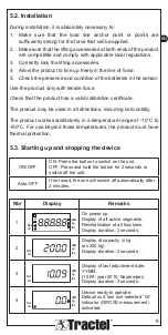 Preview for 9 page of Tractel Handifor 100 Installation, Operating And Maintenance Manual