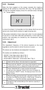 Preview for 12 page of Tractel Handifor 100 Installation, Operating And Maintenance Manual