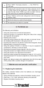 Preview for 13 page of Tractel Handifor 100 Installation, Operating And Maintenance Manual