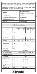 Предварительный просмотр 43 страницы Tractel Handifor 100 Installation, Operating And Maintenance Manual