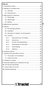 Предварительный просмотр 45 страницы Tractel Handifor 100 Installation, Operating And Maintenance Manual