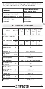 Preview for 57 page of Tractel Handifor 100 Installation, Operating And Maintenance Manual