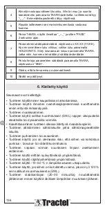 Preview for 136 page of Tractel Handifor 100 Installation, Operating And Maintenance Manual