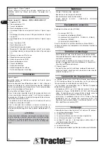 Preview for 6 page of Tractel HT Operating And Maintenance Instructions Manual