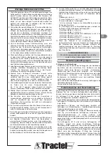 Preview for 11 page of Tractel HT Operating And Maintenance Instructions Manual