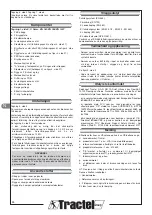 Preview for 34 page of Tractel HT Operating And Maintenance Instructions Manual