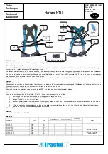 Tractel HT55 Series Technical Data Sheet preview