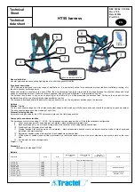 Предварительный просмотр 2 страницы Tractel HT55 Series Technical Data Sheet