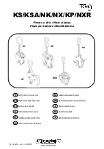 Предварительный просмотр 3 страницы Tractel KS075 0-15 Instructions For Use Manual