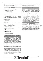 Предварительный просмотр 67 страницы Tractel LCM 06 Installation, Operating And Maintenance Manual